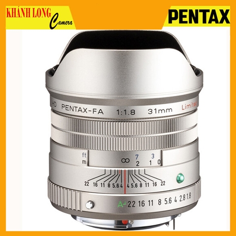 Ống Kính HD Pentax-FA 31mm f/1.8 Limited (Silver) - Chính hãng