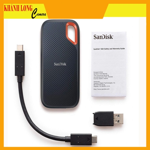 Ổ cứng di động SSD 1TB / 2TB / 4TB Sandisk Extreme V2 E61 1050MB/s SDSSDE61-1T00-G25