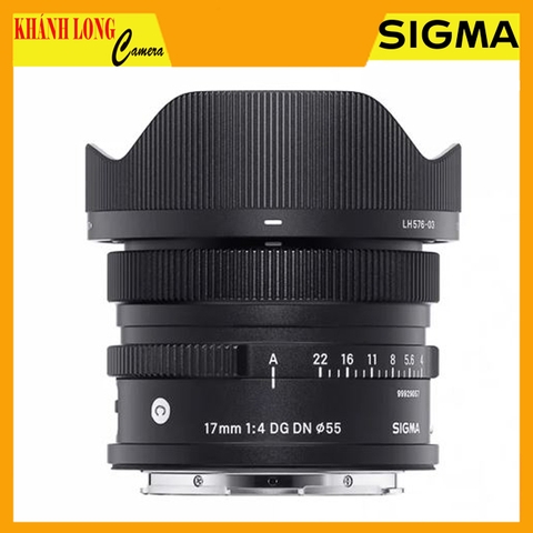 SIGMA 17MM F/4 DG DN (C) Sony E-Mount / L-Mount - CHÍNH HÃNG