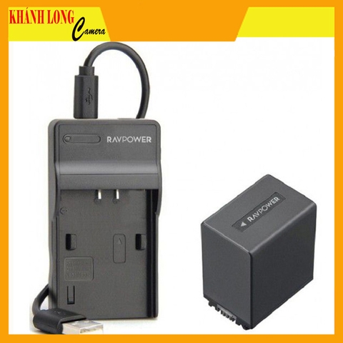 BỘ 1 PIN,1 SẠC RAVPOWER SONY NP-FV100 (CF001)