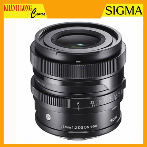 SIGMA 35MM F/2 DG DN COMTEMPORARY E-MOUNT/L-MOUNT - BH 24 Tháng