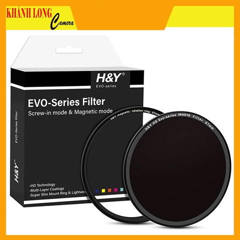 H&Y HD Evo-series Magnetic IRND16 Filter Kit