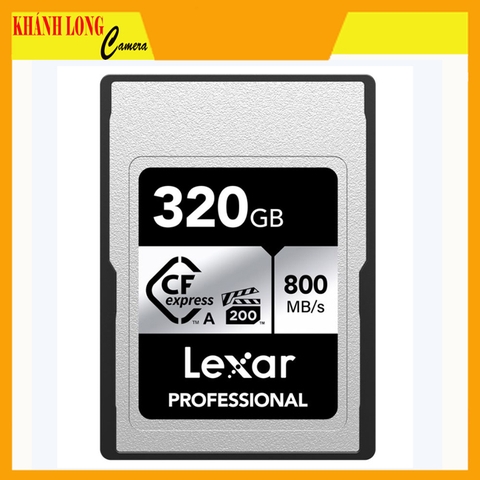 Thẻ nhớ Lexar Professional SILVER CFexpress Type A 320GB