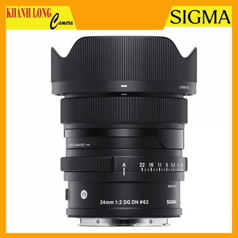 SIGMA 24MM F2 DG DN (C) (E-MOUNT, LMOUNT) - BH 24 Tháng