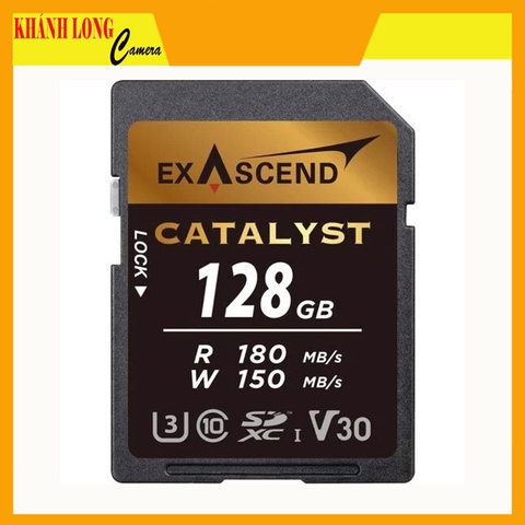 Thẻ nhớ SD Exascend Catalyst V30 128GB - Chính Hãng