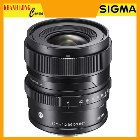 Ống Kính Sigma 20mm F/2 DG DN For L-mount - Chính hãng