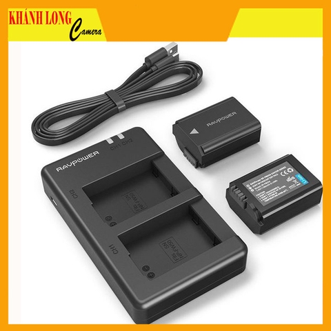 BỘ 2 PIN,1 SẠC RAVPOWER  NIKON EN-El15 (RP-BC057)