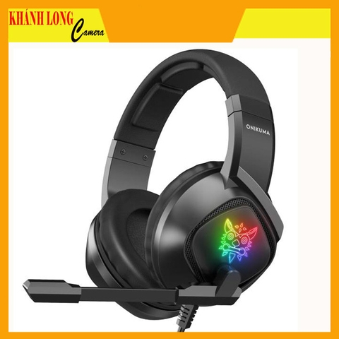 TAI NGHE CHƠI GAME CHUYÊN NGHIỆP ONIKUMA K19 CÓ ĐÈN LED RGB