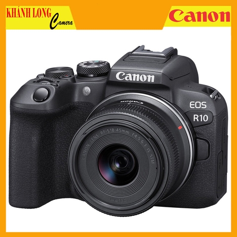 Canon EOS R10 + Kit RF-S 18-45mm F/4.5-6.3 IS STM - Mới 100%