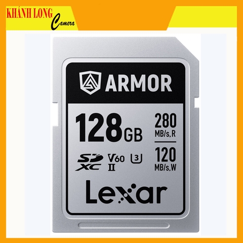 Thẻ nhớ Lexar 128GB ARMOR SILVER PRO UHS-II SDXC Card V60