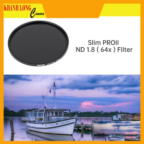 (Filter) Kính lọc Haida Slim PROII Multi-coating ND 1.8 (64x) Filter 77mm/ 82mm