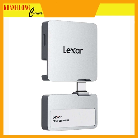 Ổ cứng di động Lexar Professional Go Portable SSD with Hub SL400 1TB / 2TB