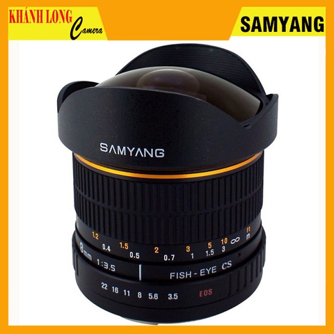 Samyang 8mm f/3.5 Asph IF MC Fisheye CSII-Chính hãng