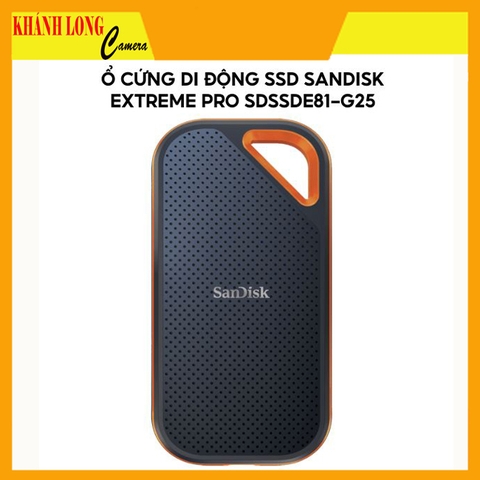 Ổ cứng di động SSD Sandisk Extreme Pro 1TB / 2TB / 4TB V2 E81 2000MB/s SDSSDE81-1T00-G25