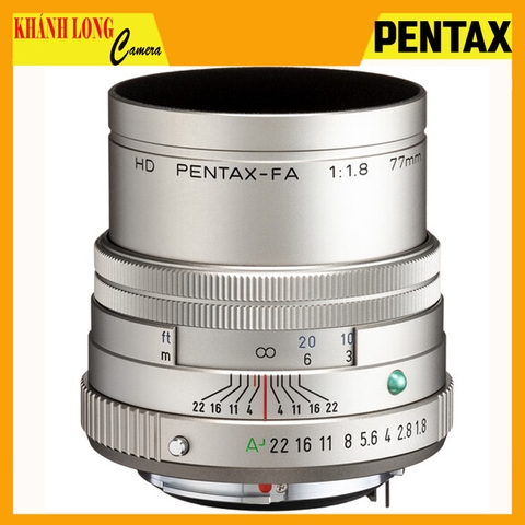 Ống Kính HD Pentax-FA 77mm f/1.8 Limited (Silver) - Chính hãng