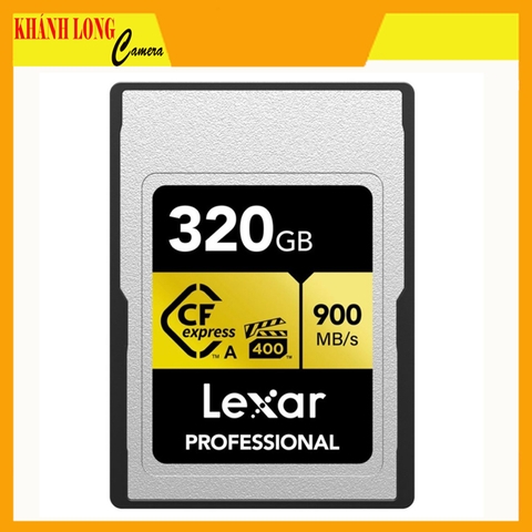 thẻ nhớ LEXAR CFEXPRESS TYPE A 320GB (Lexar CFexpress Type A Professional 320GB RD, Global)