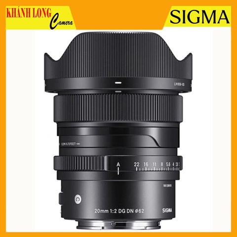 Sigma 20mm F/2 DG DN For E-Mount / L-mount - BH 24 Tháng