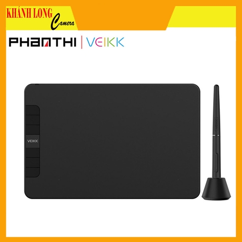 Bảng Vẽ Cảm Ứng VEIKK VK640 Android Mặt Nhám Mô Phỏng Giấy Vẽ (Tặng găng tay họa sĩ)