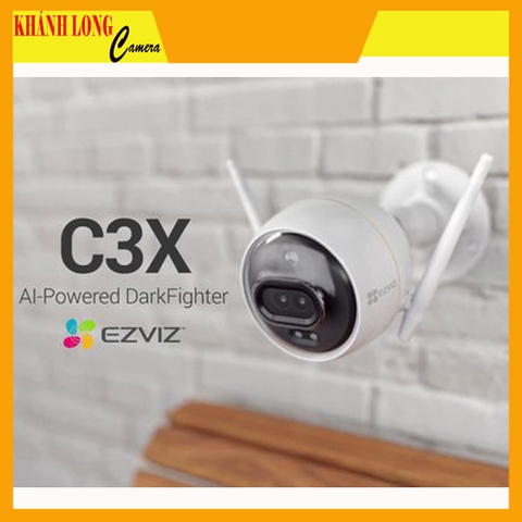 Camera IP Wifi 2MP Ezviz C3X tích hợp AI, báo động