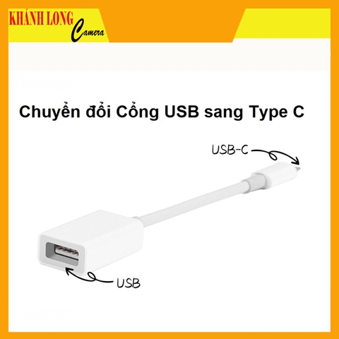 CỔNG CHUYỂN ĐỔI ĐẦU USB SANG TYPE C
