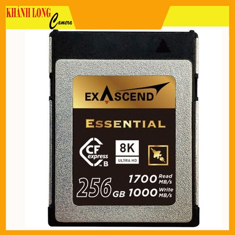 THẺ NHỚ EXASCEND CF EXPRESS (TYPE B) 256GB - Chính Hãng