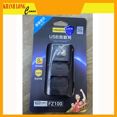 SẠC ĐÔI PISEN SONY FZ100 USB DUAL CAMERA CHARGING