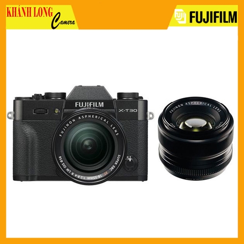 Fujifilm X-T30 + 18-55mm + 35mm F1.4 - CHÍNH HÃNG