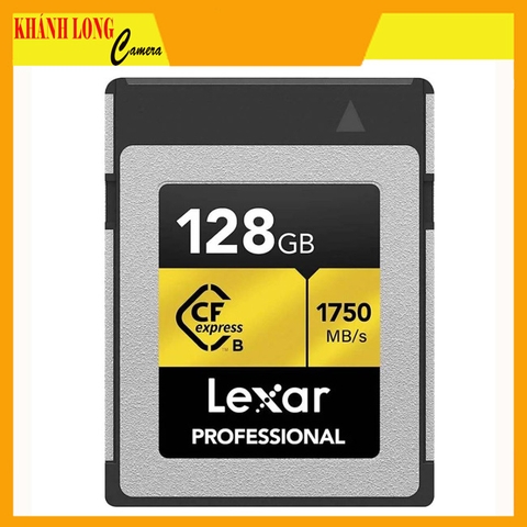 Thẻ nhớ Lexar CFexpress Type B 128GB Professional Memory Card GOLD Series