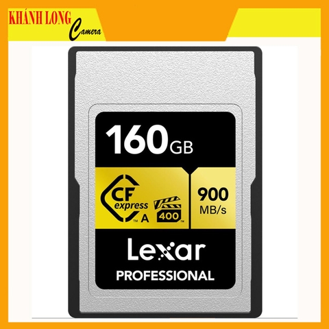 Thẻ nhớ CFexpress Lexar Professional 160GB Type A GOLD Series