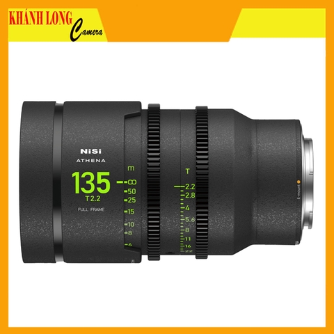NISI ATHENA Prime 135mm T2.2 Full-Frame Lens - Chính Hãng