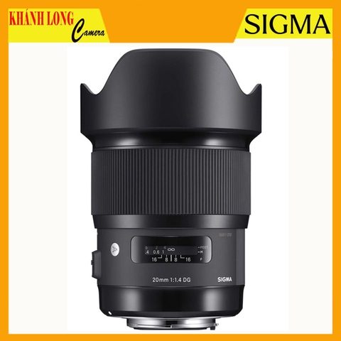 Sigma 20mm F/1.4 DG HSM Art For Ca/Ni - BH 24 THÁNG