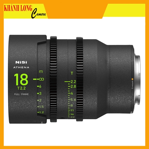 NISI ATHENA Prime 18mm T2.2 Full-Frame Lens - Chính Hãng