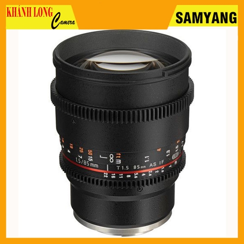 SAMYANG 85MM T1.5 VDSLR II -MỚI 95%