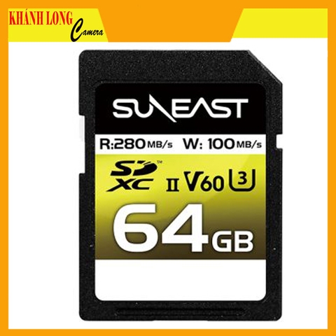 Thẻ nhớ Suneast ULTIMATE PRO V60 SDXC 64G – 280/100MB