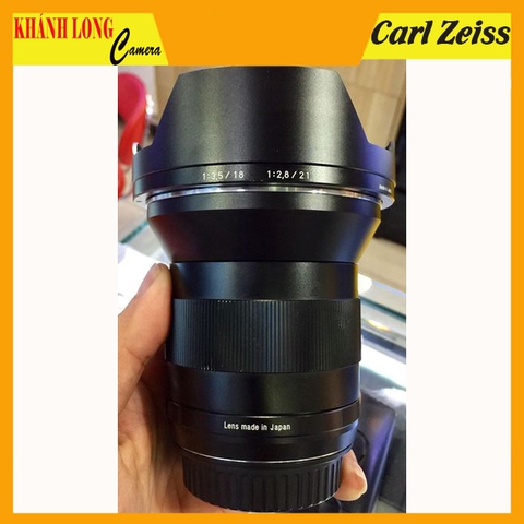 Carl Zeiss 21mm F2.8 ZE - Mới 95% - For Canon