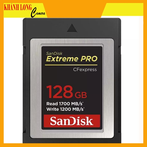 Thẻ nhớ CFexpress 2.0 SanDisk Extreme Pro 128GB Type B SDCFE-128G-GN4IN
