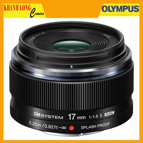 Olympus OM SYSTEM M.Zuiko Digital 17mm F1.8 II - Chính Hãng