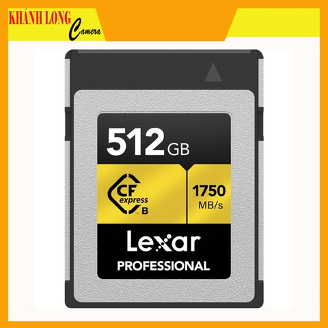 Thẻ nhớ Lexar Professional CFexpress Type B GOLD Series 512GB