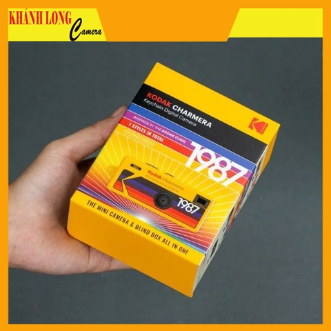 Móc chìa khóa máy ảnh film Kodak Charmera Keychain Digital Camera Blind Box Collection