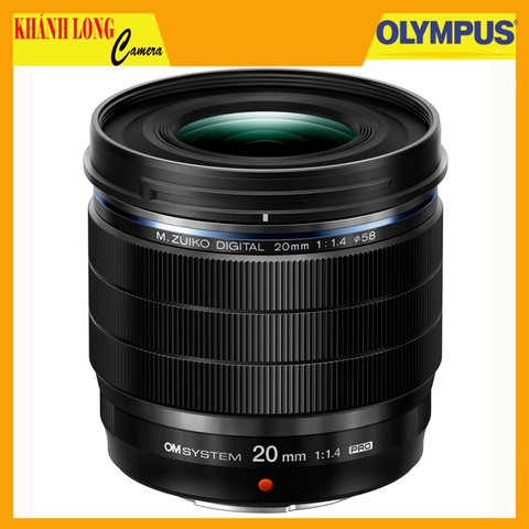 Olympus OM SYSTEM M.Zuiko Digital ED 20mm F1.4 PRO - Chính Hãng