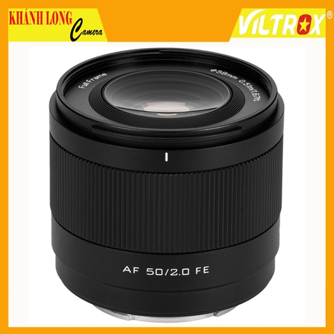 Viltrox AF 50mm f/2.0 FE For Sony / Nikon Z - Chính Hãng