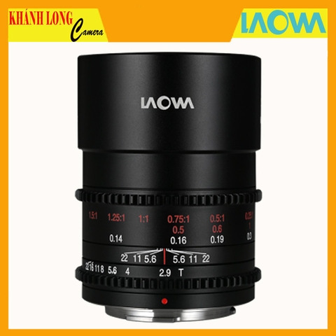 Laowa 50mm T2.9 Macro APO MFT Cine - BH 36 Tháng