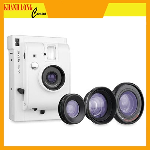 Máy Ảnh Lomo Instant White Edition + 3 lenses