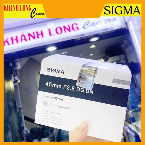 Sigma 45mm F2.8 DG DN Contemporary For E-Mount/L-Mount - Chính hãng