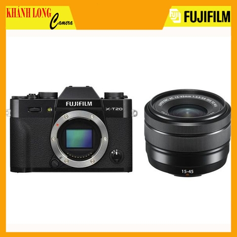 Fujifilm X-T20 + 15-45mm F3.5-5.6 - Chính hãng