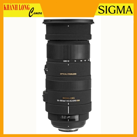 Sigma 50-500mm f/4.5-6.3 DG OS HSM -Mới 95%