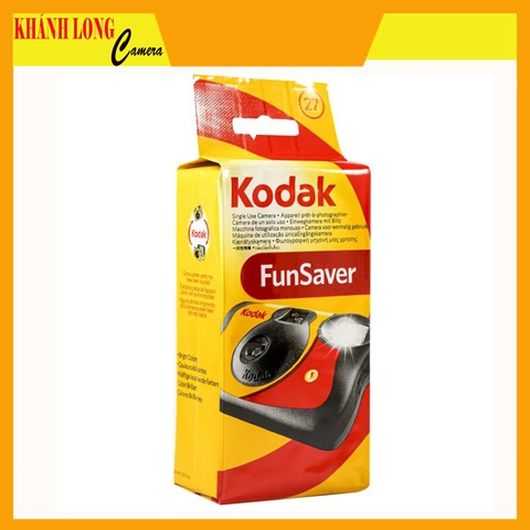 KODAK FUN SAVER - MÁY ẢNH FILM CHỤP MỘT LẦN 27 KIỂU ISO 800