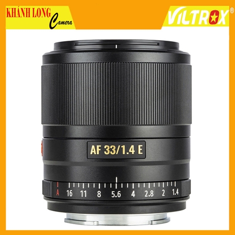 Viltrox AF 33mm f/1.4 E Lens for Sony E - chính hãng