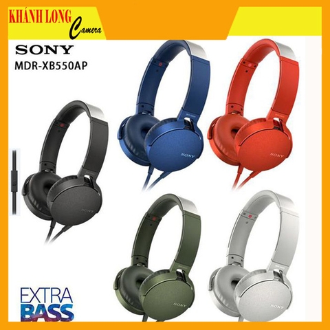 Tai nghe chụp tai Sony MDR-XB550AP