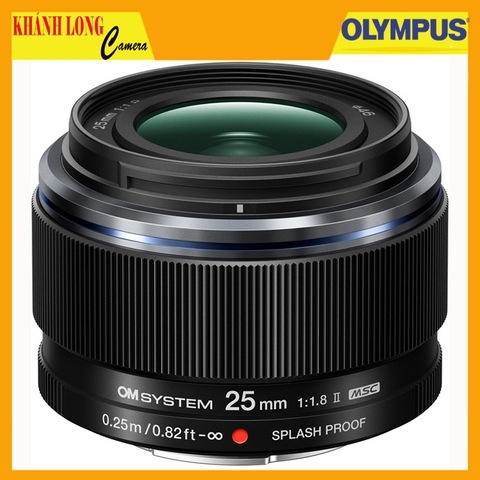 Olympus OM SYSTEM M.Zuiko Digital 25mm F1.8 II - Chính Hãng